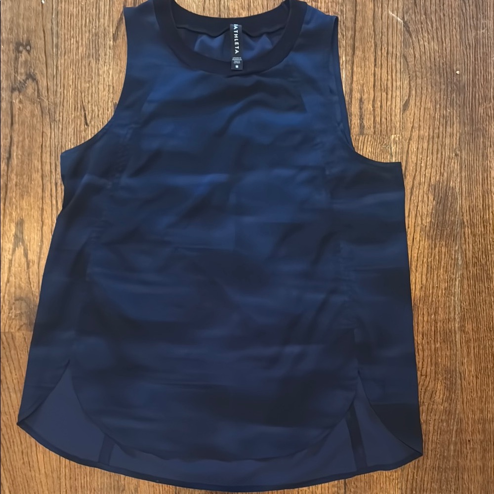 Athleta Women's Navy Sleeveless Top